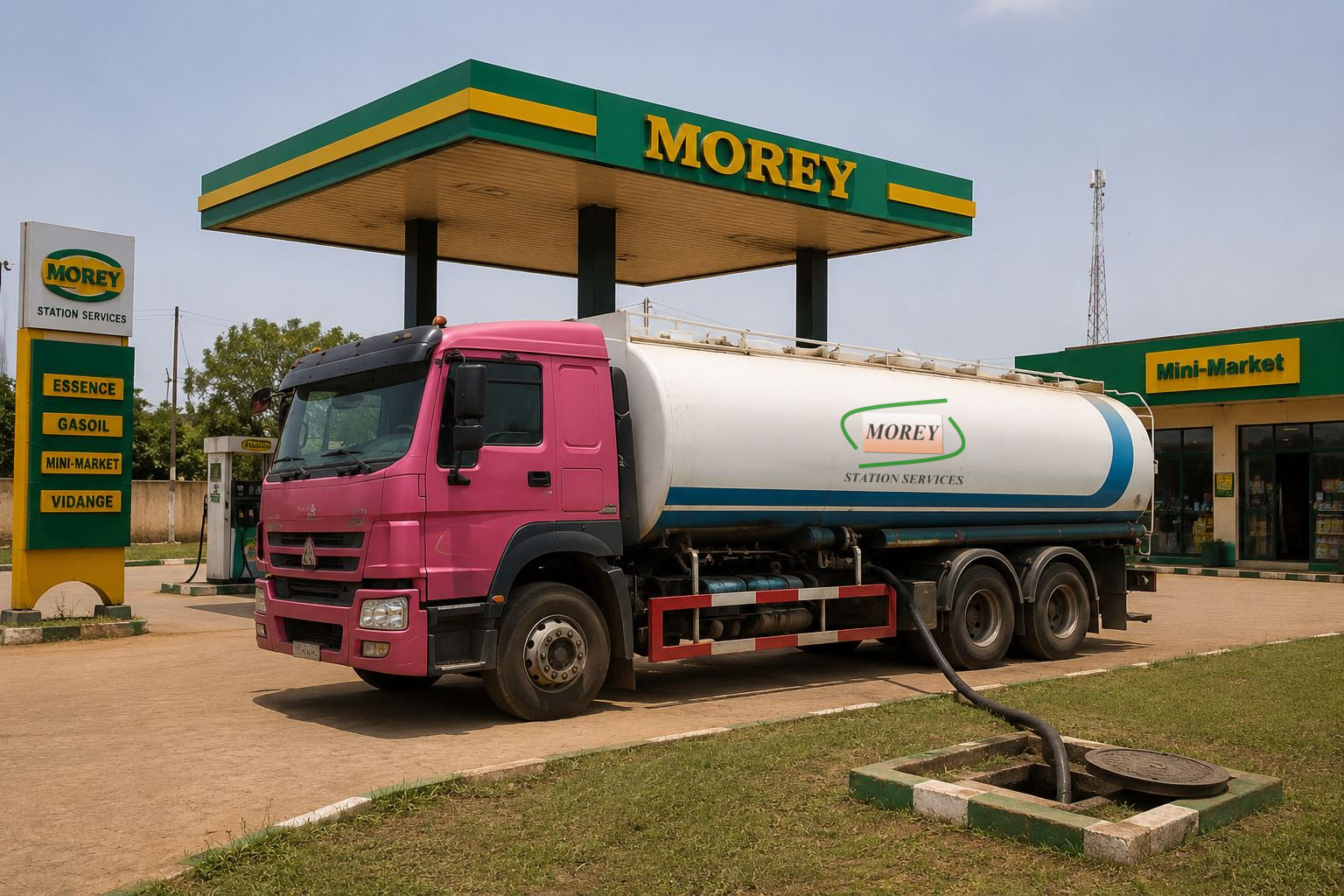 Camion citerne Morey